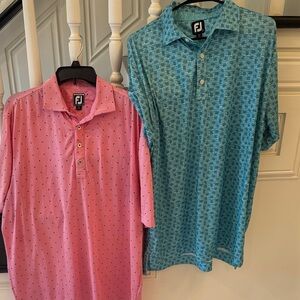 Footjoy Men’s Large Golfshirt Bundle